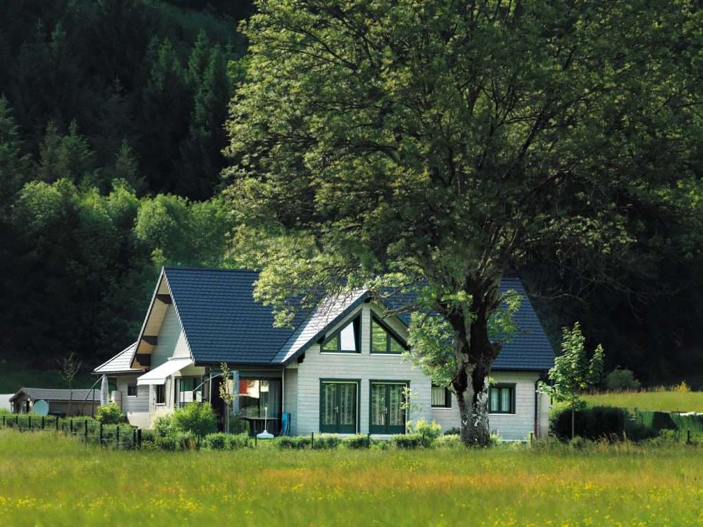 maison en bois massif